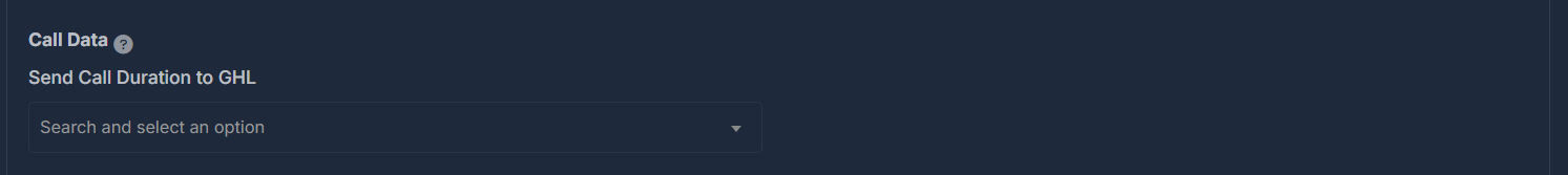 Call Data Integration