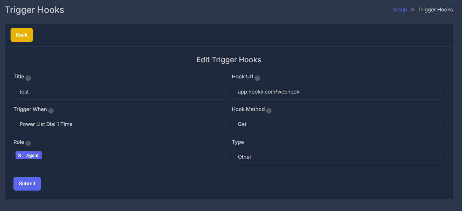 Edit Trigger Hook